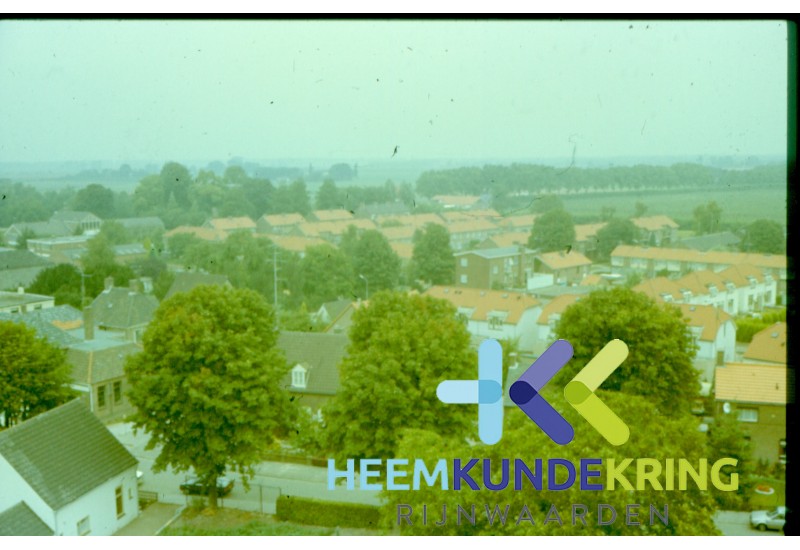 Zicht op het Onland vanuit kerktoren Lobith Coll. G.B. Janssen (428)